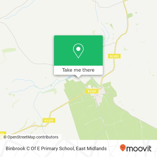 Binbrook C Of E Primary School map