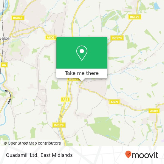 Quadamill Ltd. map