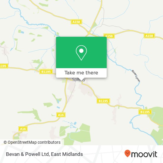 Bevan & Powell Ltd map