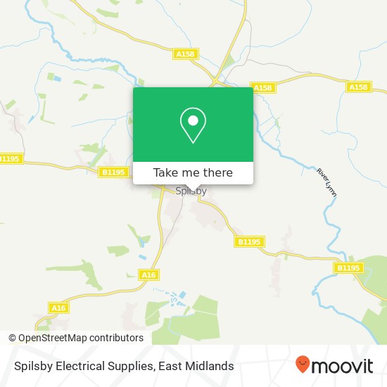 Spilsby Electrical Supplies map