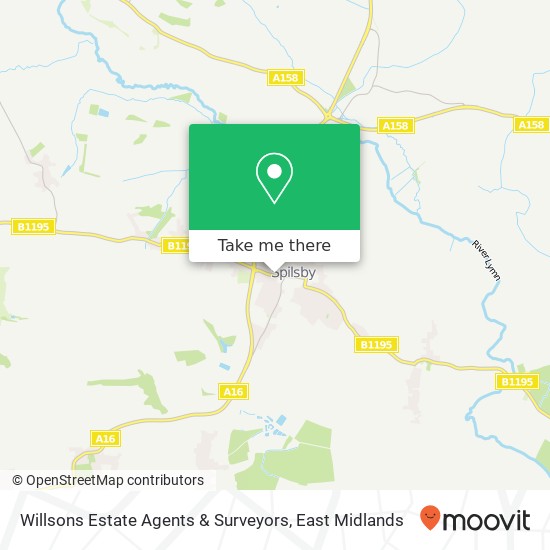Willsons Estate Agents & Surveyors map
