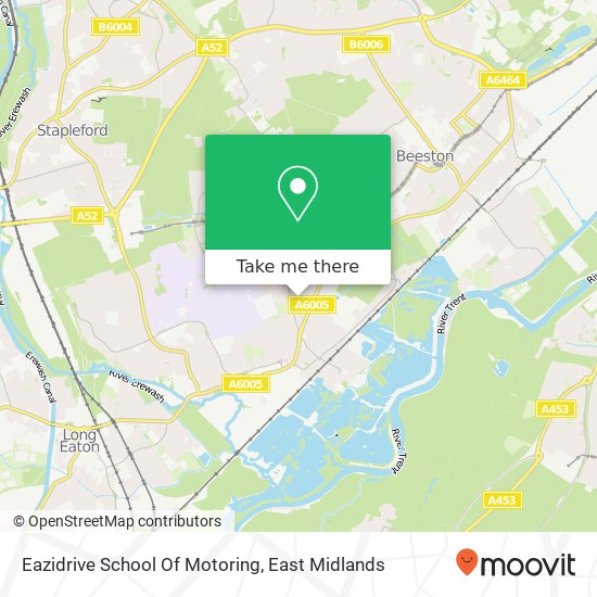 Eazidrive School Of Motoring map