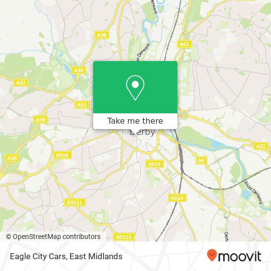 Eagle City Cars map