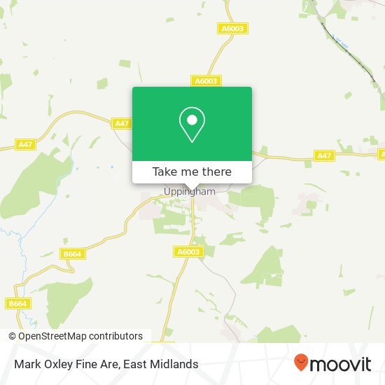 Mark Oxley Fine Are map