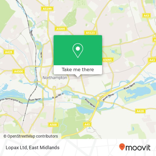 Lopax Ltd map