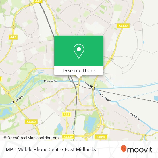 MPC Mobile Phone Centre map