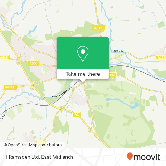 I Ramsden Ltd map