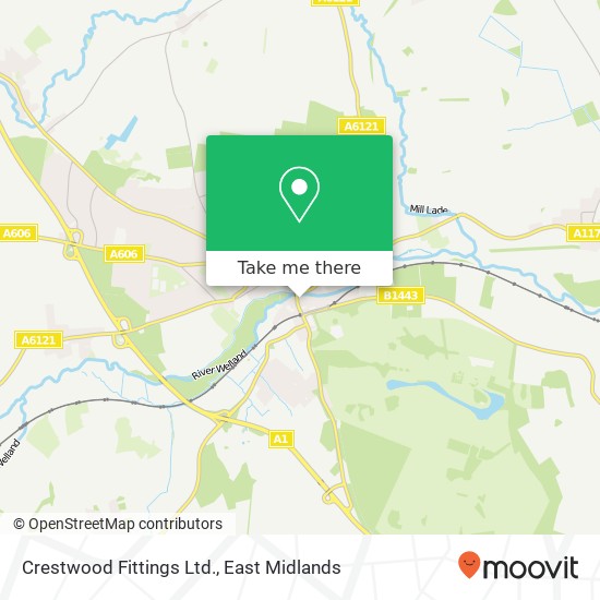 Crestwood Fittings Ltd. map