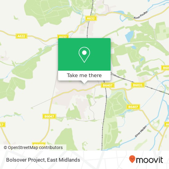 Bolsover Project map
