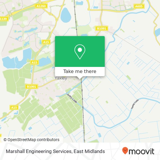 Marshall Engineering Services map