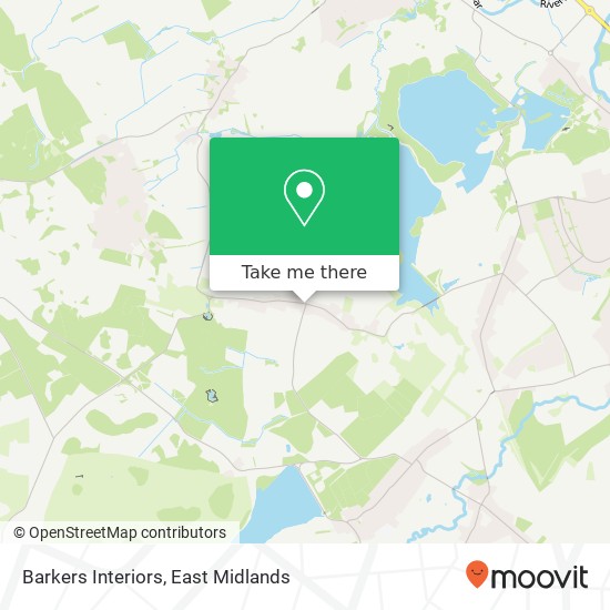 Barkers Interiors map