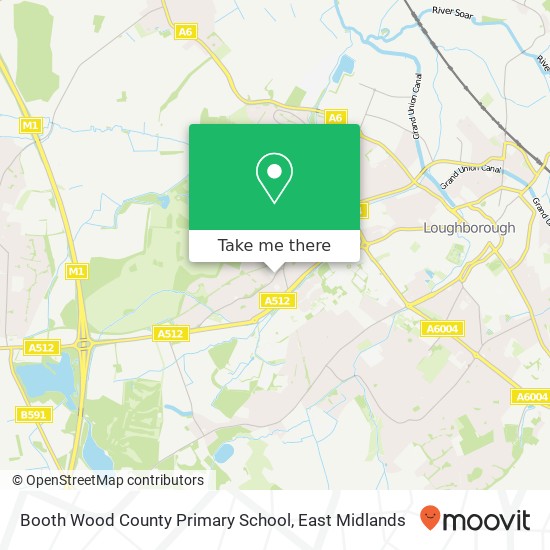 Booth Wood County Primary School map