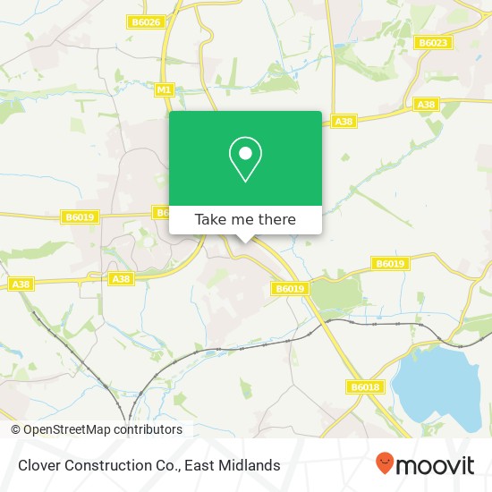 Clover Construction Co. map