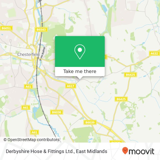 Derbyshire Hose & Fittings Ltd. map