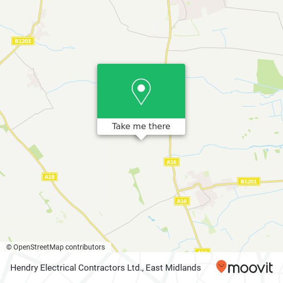 Hendry Electrical Contractors Ltd. map