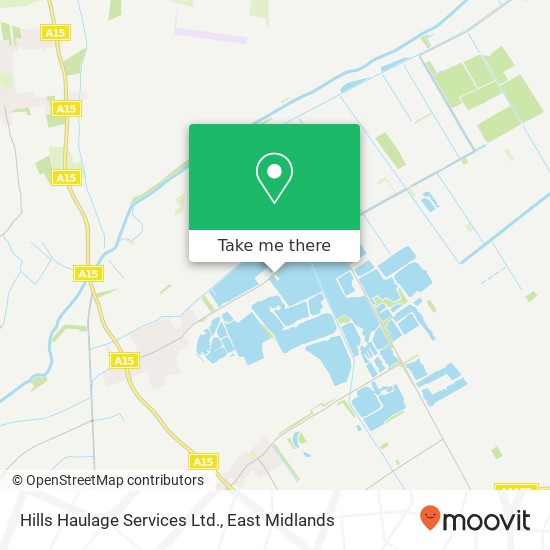 Hills Haulage Services Ltd. map