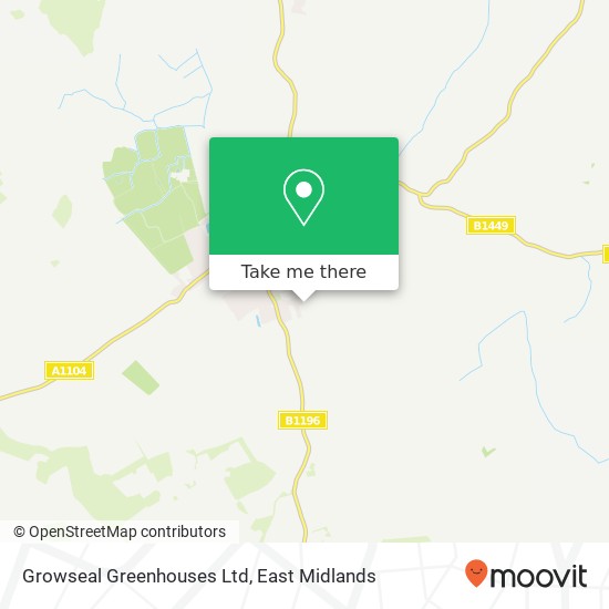 Growseal Greenhouses Ltd map