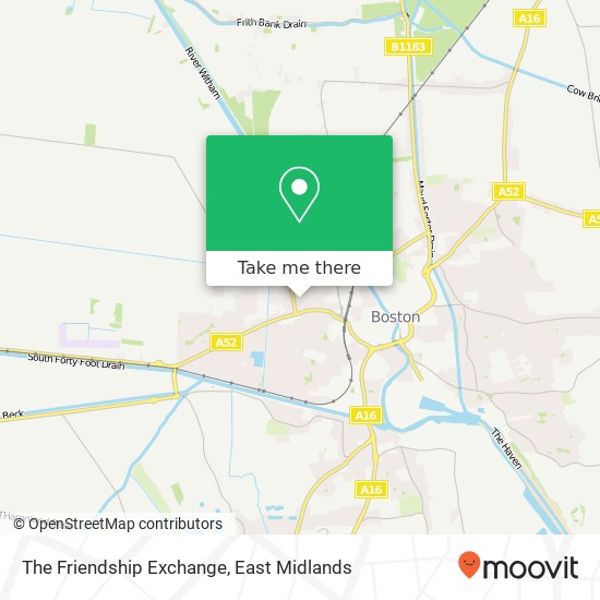 The Friendship Exchange map