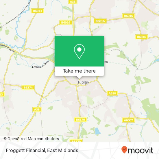 Froggett Financial map