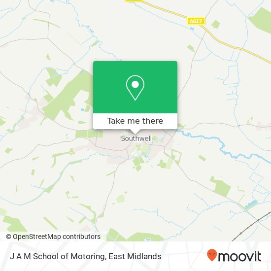 J A M School of Motoring map
