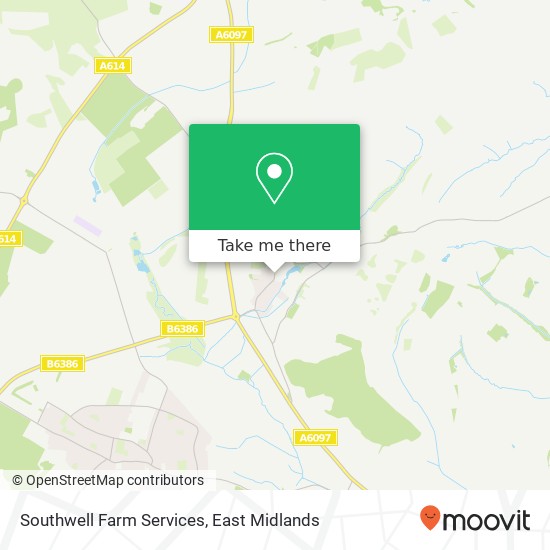 Southwell Farm Services map