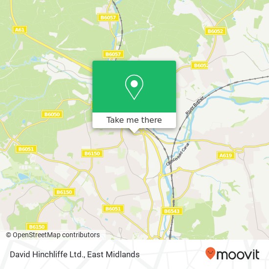 David Hinchliffe Ltd. map
