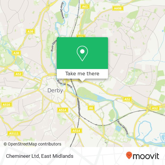 Chemineer Ltd map