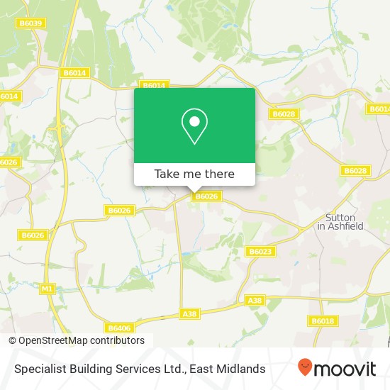 Specialist Building Services Ltd. map