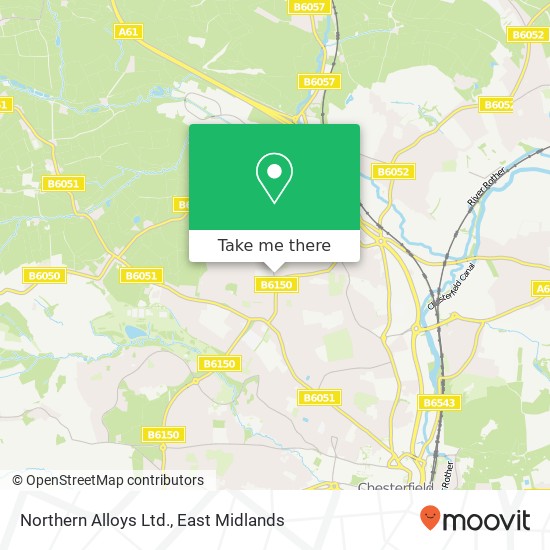 Northern Alloys Ltd. map