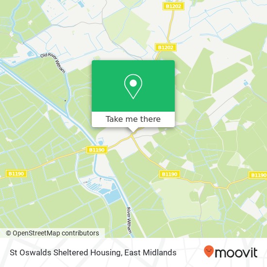 St Oswalds Sheltered Housing map