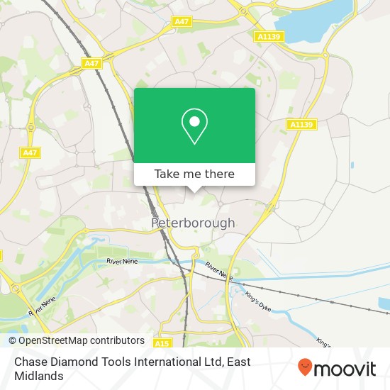 Chase Diamond Tools International Ltd map
