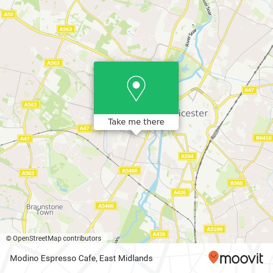 Modino Espresso Cafe map