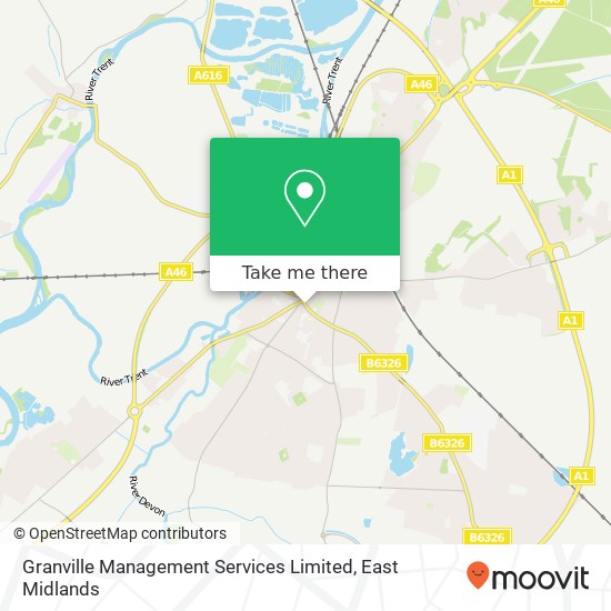 Granville Management Services Limited map