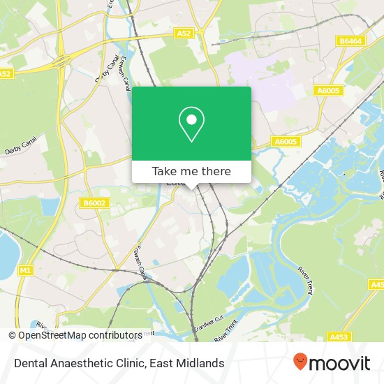 Dental Anaesthetic Clinic map