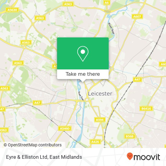 Eyre & Elliston Ltd map