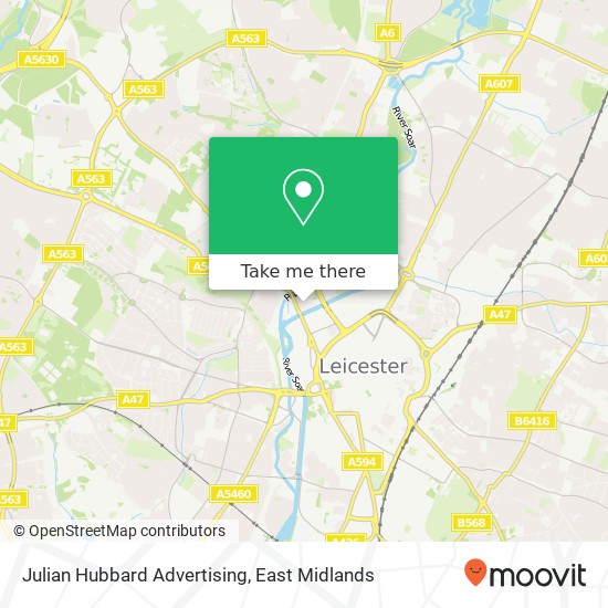 Julian Hubbard Advertising map