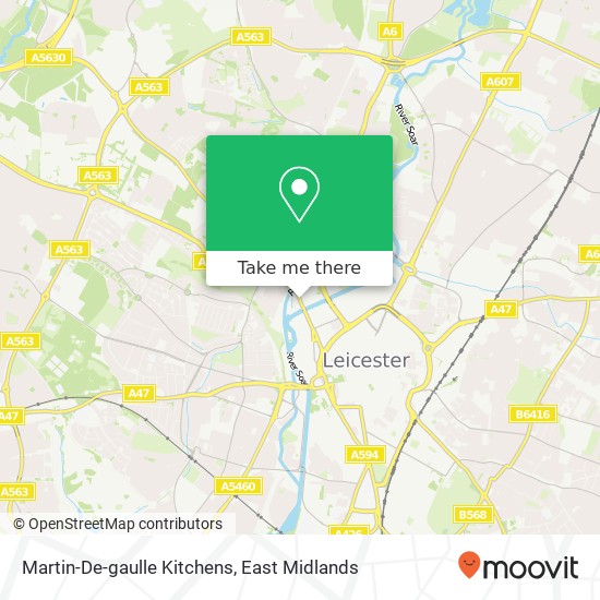 Martin-De-gaulle Kitchens map