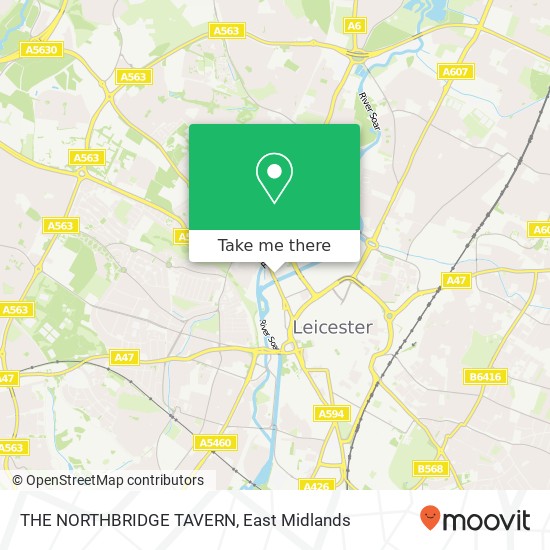 THE NORTHBRIDGE TAVERN map