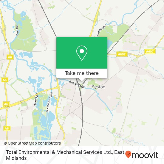 Total Environmental & Mechanical Services Ltd. map