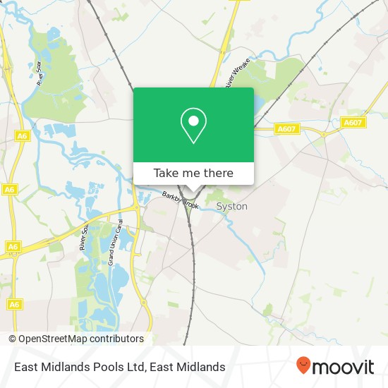 East Midlands Pools Ltd map