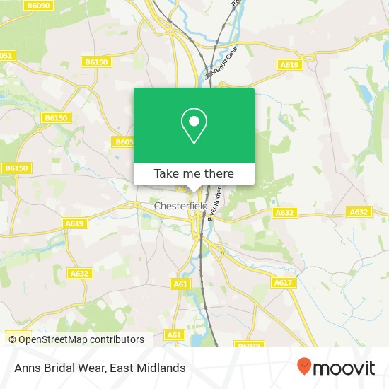 Anns Bridal Wear map