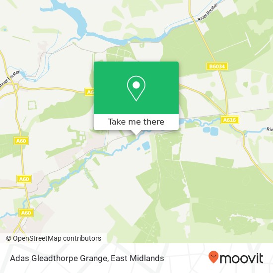 Adas Gleadthorpe Grange map