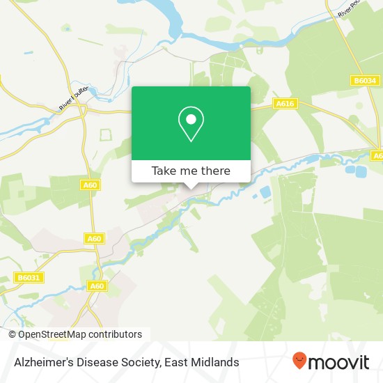 Alzheimer's Disease Society map
