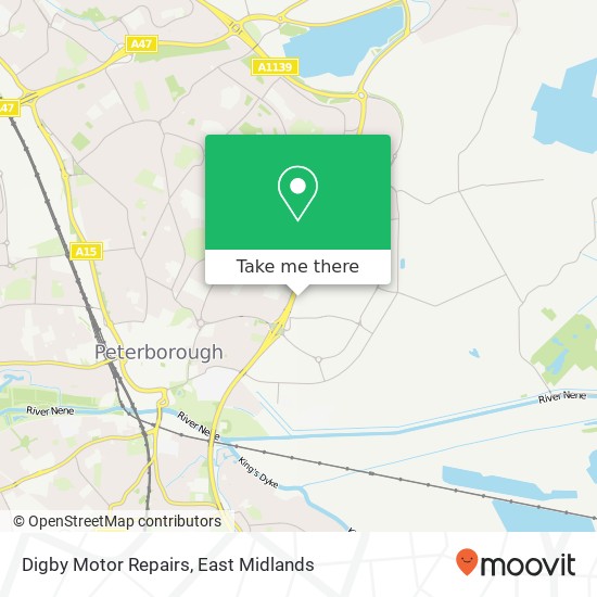 Digby Motor Repairs map