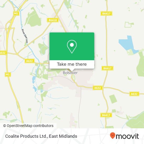 Coalite Products Ltd. map