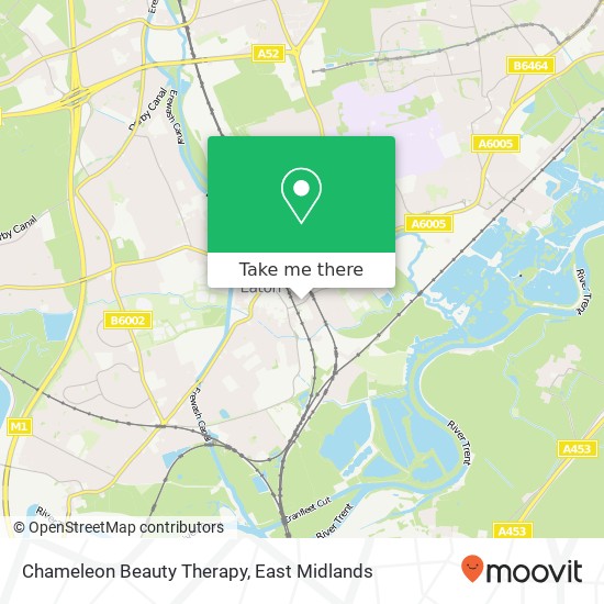 Chameleon Beauty Therapy map