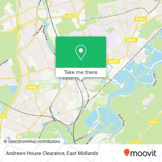 Andrews House Clearance map
