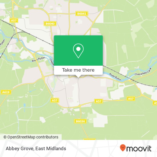Abbey Grove map