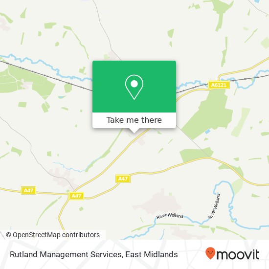 Rutland Management Services map