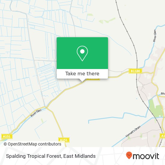 Spalding Tropical Forest map